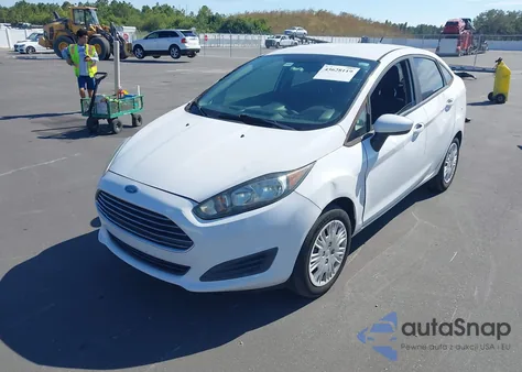 2016 Ford Fiesta S из США, поврежденный, VIN 3FADP4AJ0GM198104